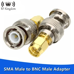 SMA Male to BNC Male Adapter RF SMAJ - BNCJ Walkie-talkie Radio Antenna Connector