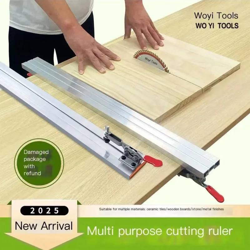 

Зажим для деревянных досок, прямой кромочный зажим для циркулярной пилы, направляющая для распиловки, фиксирующий зажим, инструмент для деревообработки