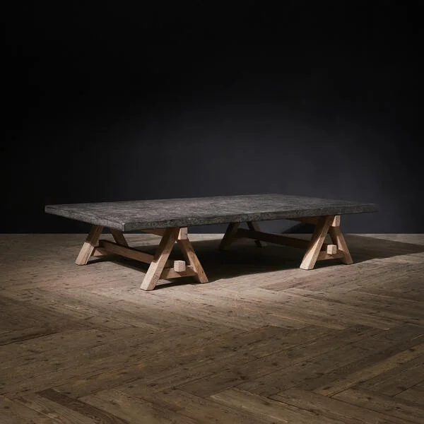 ！@Luxury Midcentury Rectangular Solid Wood Table Recycled Pine Natural Dining Room Furniture  Indoor French Style Dining Table