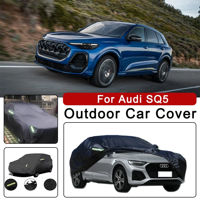 

Car Cover for Audi SQ5 - Outdoor Full Body Protection, Waterproof Dustproof Heat-Resistant, All-Season Use Exterior Accessories