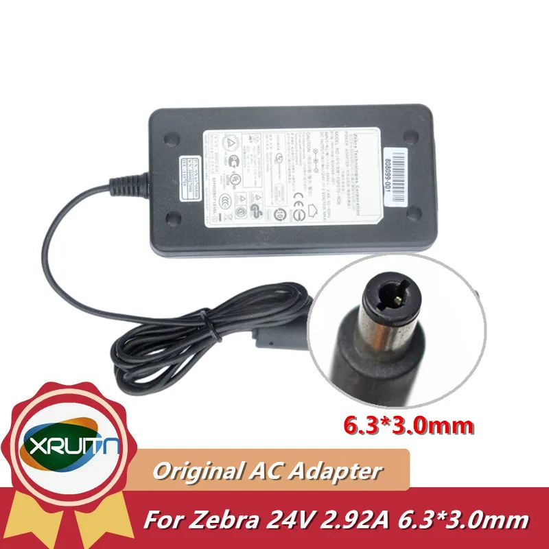 Genuine Power Adapter Charger FSP070-RDB 24V 2.92A 6.3*3.0mm for Zebra Printer Scanner Power Supply 808099-001 9NA0700700