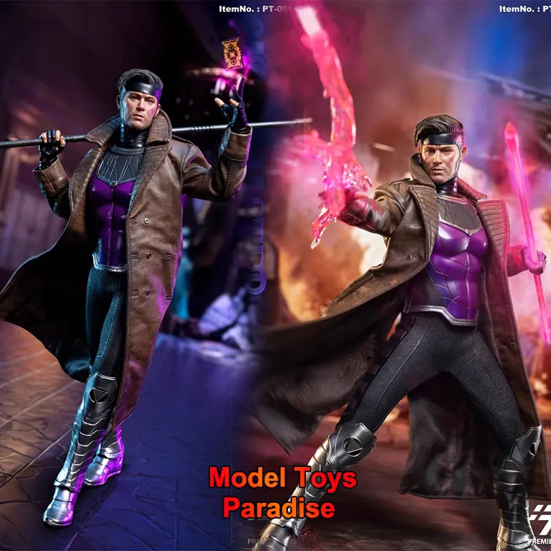 

Premier Toys PT-0016 1/6 Collectible Toys Gambit Card Master Super Hero Men Soldier 12inch Full Set Action Figure Model Gifts