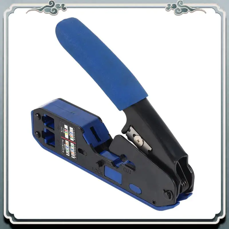 Premium 5X RJ45 Tool Network Crimper Rj45 Crimping Tool Stripper Cutter For Rj45 Cat6 Cat5e Cat5 Rj11 Rj12 Connector