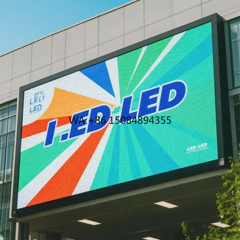 

Outdoor IP65 Waterproof Full-Color LED Screen P10/P8/P6.66/P5.71/P4.44/P3.33 Text Advertising Billboard for Stadium Shopping