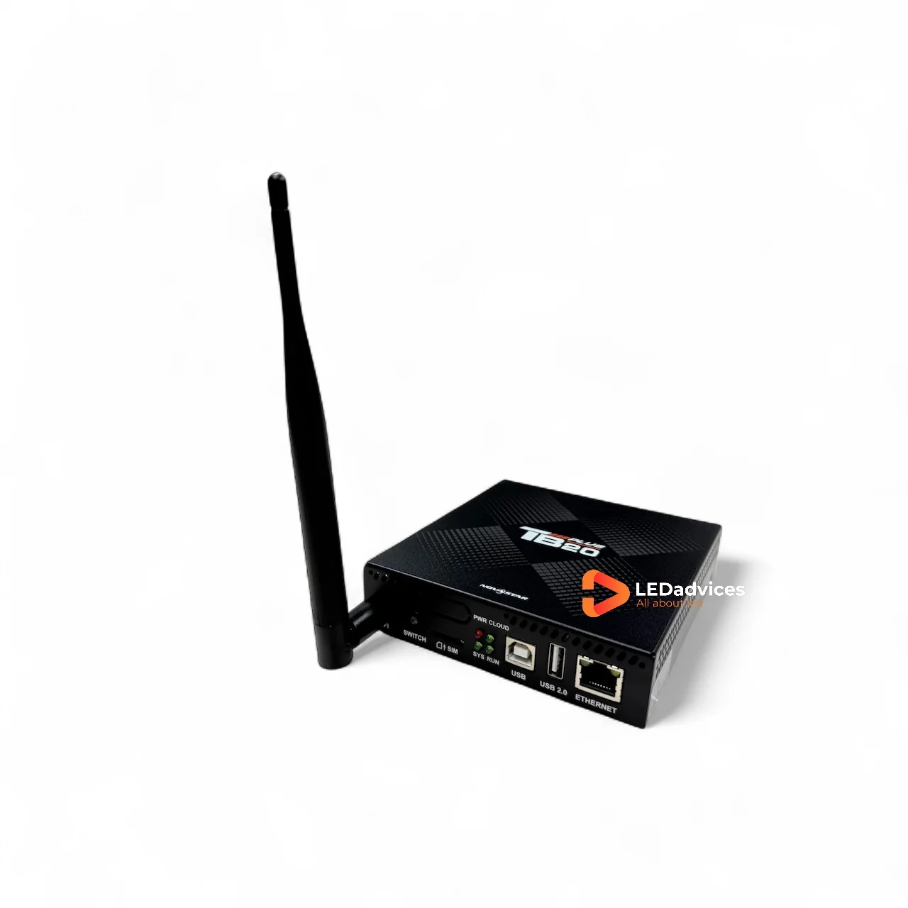 Contrôleur LED Novastar TB10 Plus (Compatible avec TB1) Lecteur multimédia 4G pour lecture d'écran LED Support de pixels 650K