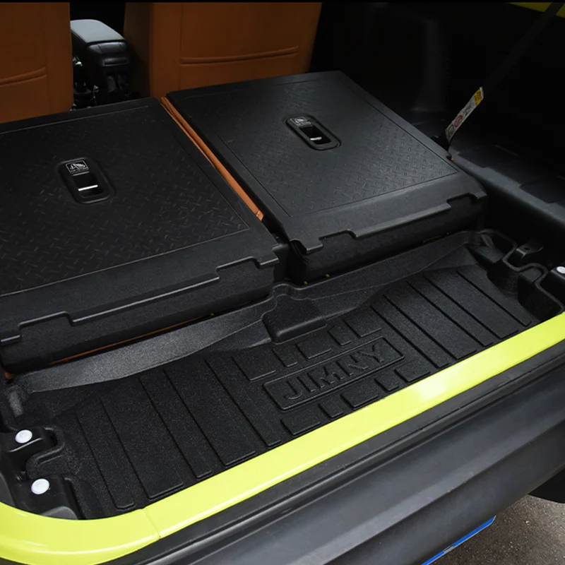 

Leather Trunk Mat Interior Modification for Suzuki Jimny (2019-2023) - Trunk Protector & Decorative Accessory