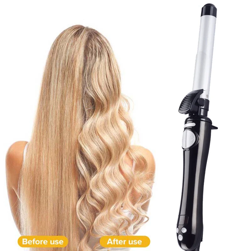 

Automatic Electric Curling Iron Large Curl Big Wave Negative Ion Lazy Person's Curling Wand Electric Rotating Curling Iron