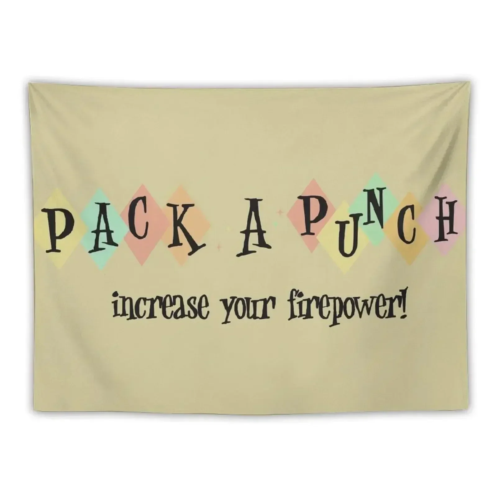 

Pack a punch sign Tapestry Home Decorators Decoration Room Wall Hangings Decoration Home And Comfort Decor Tapestry