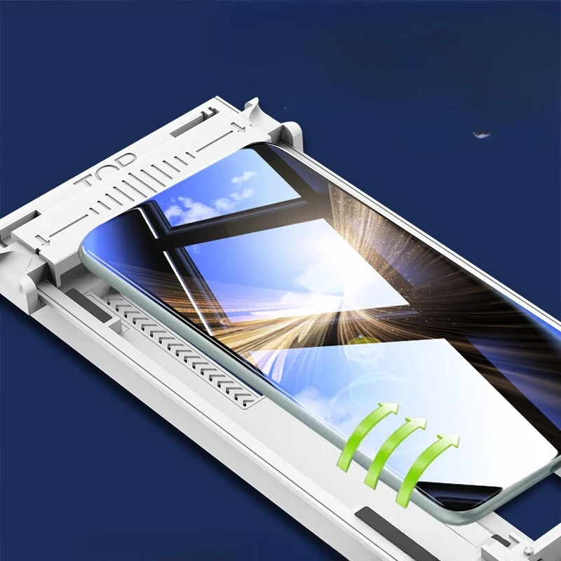 Szkło Hartowane 3D z Pełnym Klejem do Huawei Honor Magic 8 7 Pro Mate 70 60 Pro RS X5 X3, Ochraniacze Ekranu, Bezpyłowe, Łatwa Instalacja — zdjęcie produktu 4