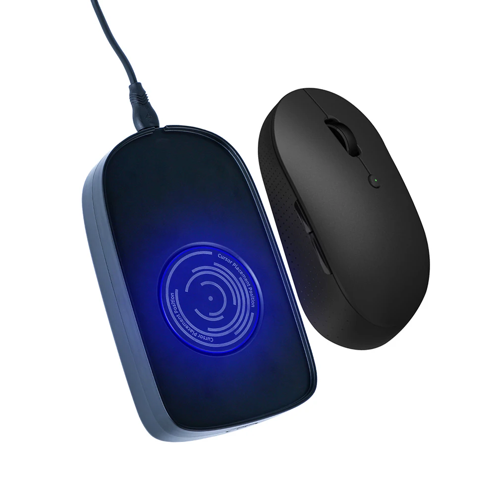 Undetectable Mouse Jiggler 5V 1A Virtual Mouse Mover Wired Wireless Mouse Compatible for Computer Awakening for Keeps PC Active