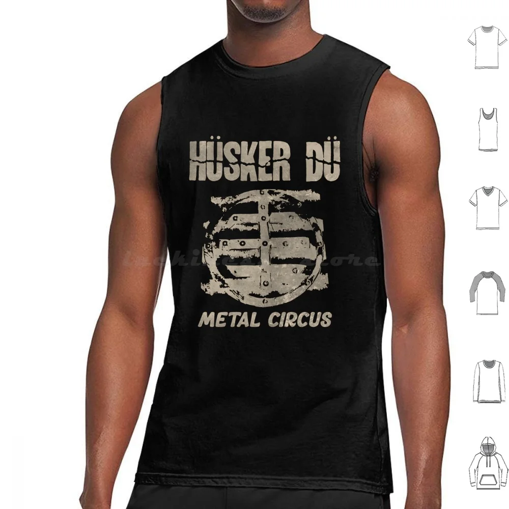 

Подарки для мужчин Husker Du Хэллоуин Праздничные майки Жилет без рукавов Музыка Хардкор Лидер продаж Husker Du Husker Du