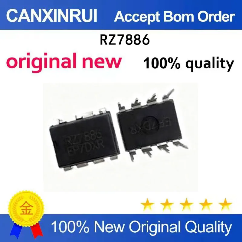 (5-100 Pieces) Brand new original stock RZ7886 DIP-8 high current motor driver chip can reach 13A