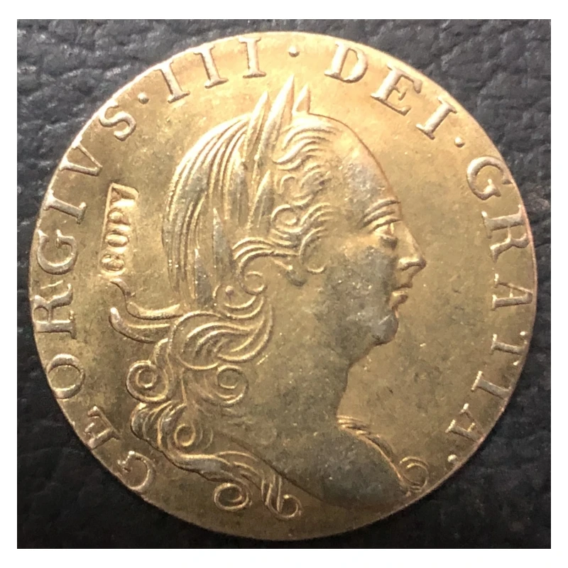 1776 United Kingdom 1 Guinea Copy Gold Coin