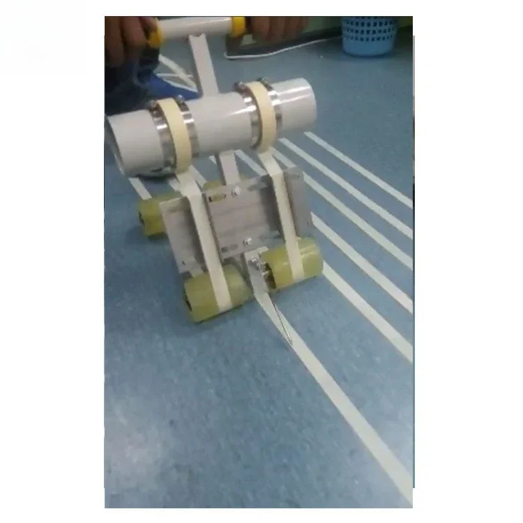 Small drawing arc tape machine, indoor sports venue line drawing machine