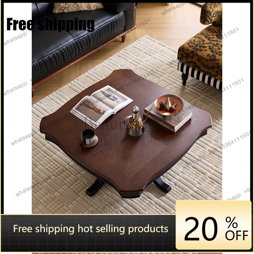 LD French antique style special-shaped coffee table small apartment high-end household living room tea table