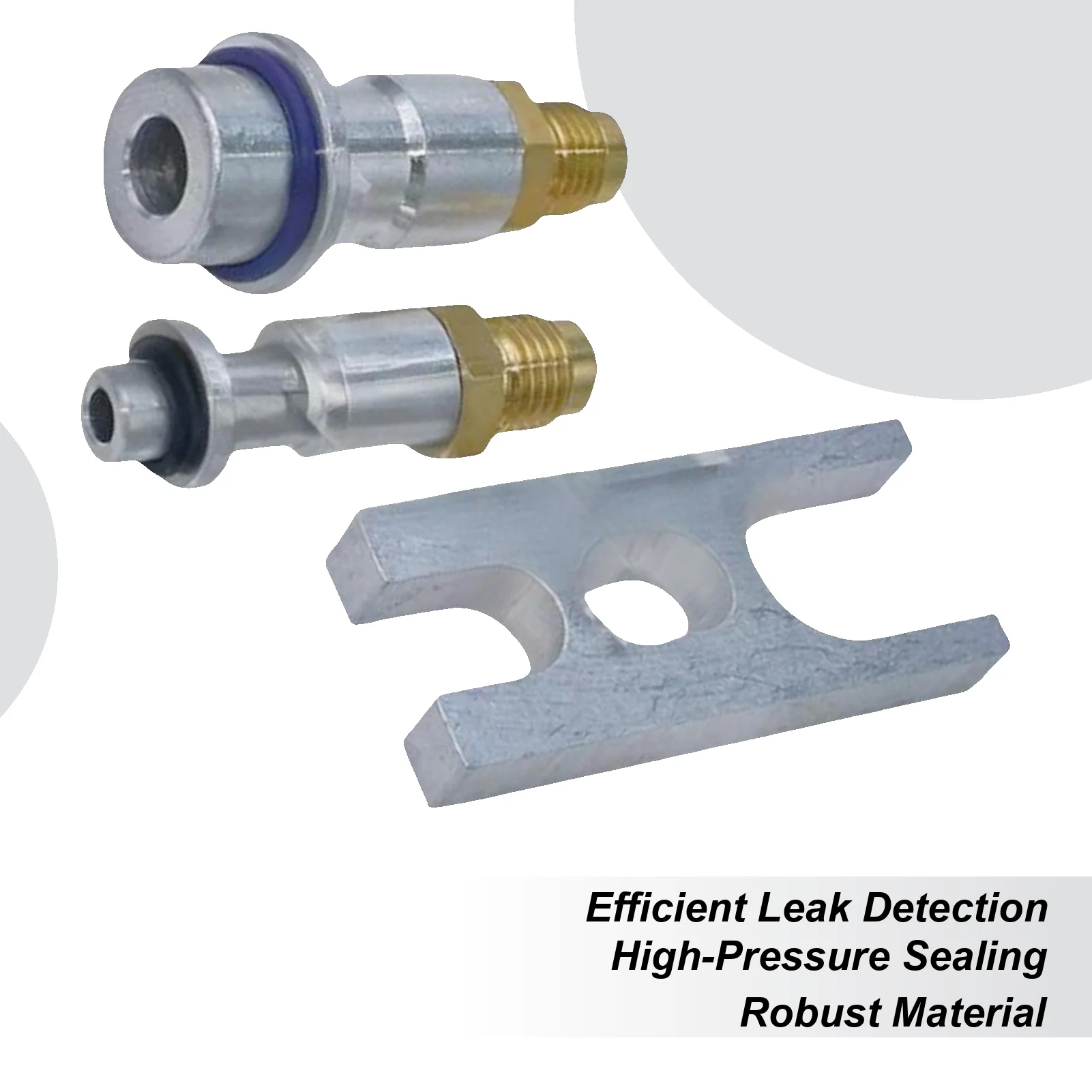 

Пробка для проверки утечки кондиционера, инструмент для обслуживания автомобильного кондиционера, высокопрочная пробка для проверки труб переменного тока для автомобиля