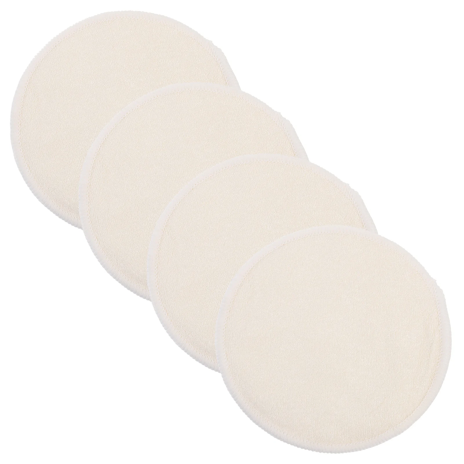 4Pcs Washable Breastfeeding Pads Absorbent Nursing Cushions Comfortable No Trace Design Nursing Pad Breastfeeding Pads