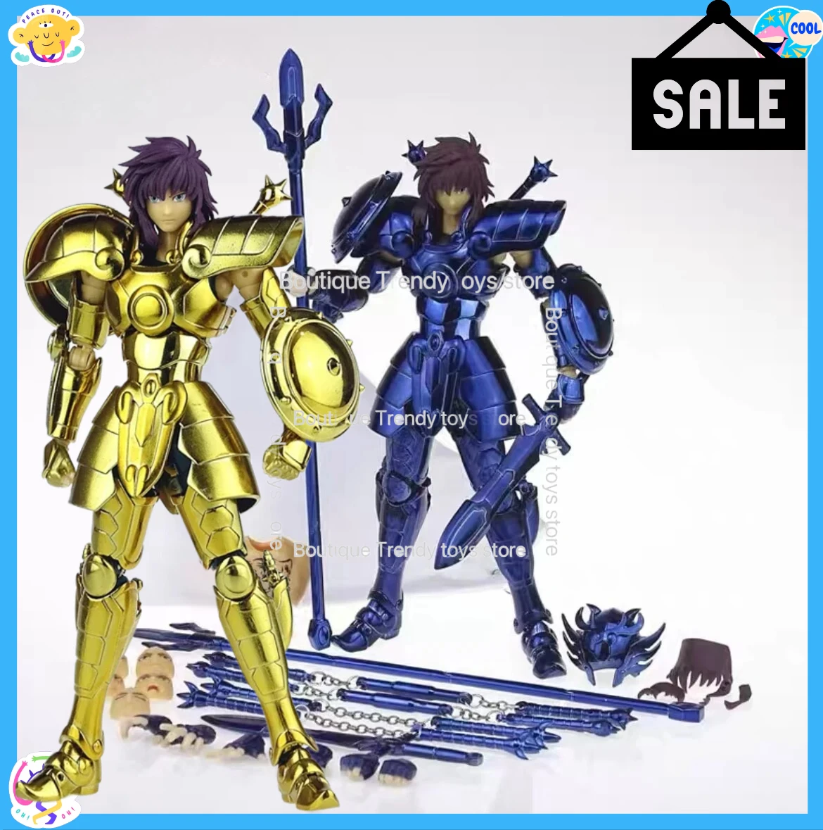 

In Stock JM.MST Saint Seiya Style EX Myth Cloth Gold Libra Dohko Lost Canvas LC Alloy Articulated Collectible Anime Figure