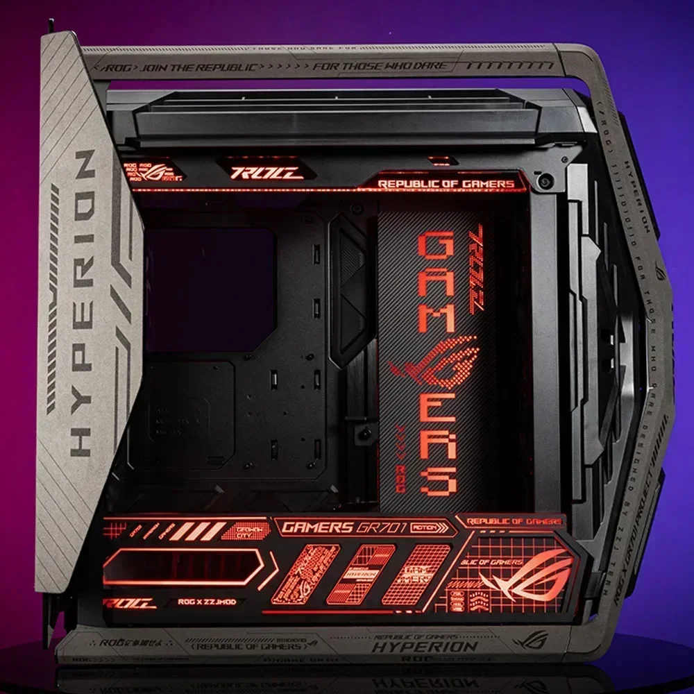 

ARGB панели освещения корпуса компьютера для Asus GR701, MR ROG HYPERION лазерный игровой шкаф Lightboard, обновленная пластина 5 В AURA SYNC