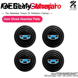 For GEELY Door Shock Absorber Pads Buffer Bumper Pads Shock Absorption Sound Insulation Rubber Gaskets Adhesive Car Accessories