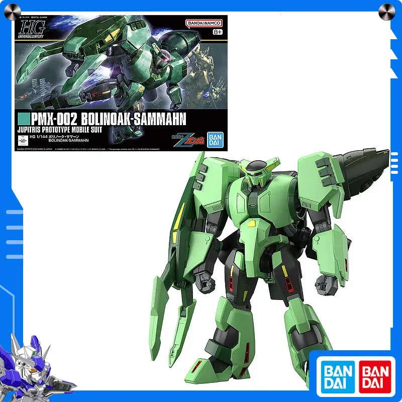 

Original Bandai 1/144 HG Bolinoak Sammahn Zeta Gundam High Grade Kits Anime Action Figure Assembly Model Ornament Festival Gift