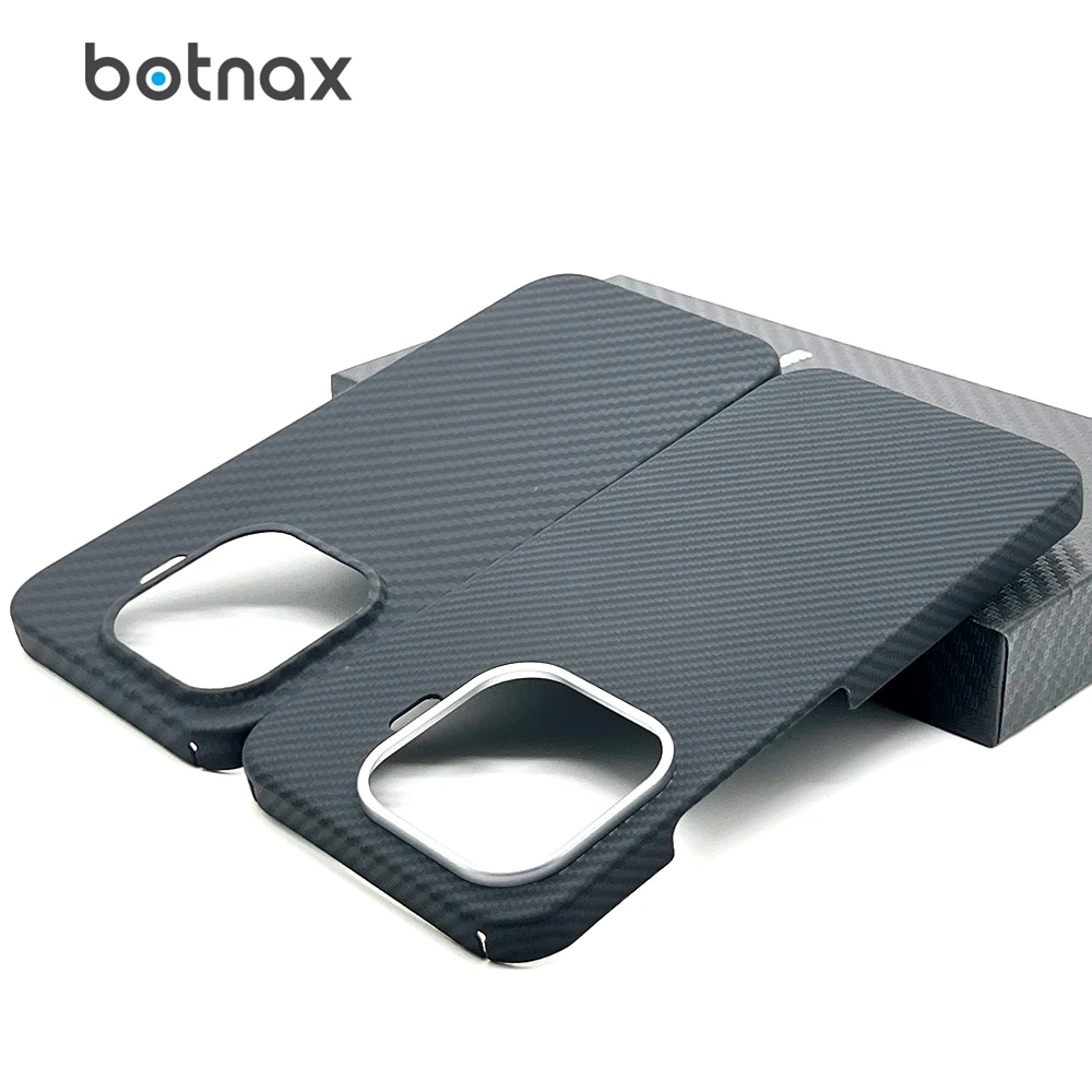 Funda botnax de fibra de carbono para Xiaomi 17T Pro, Funda ligera antiarañazos Mi 17T, Funda trasera de Kevlar de aramida, Funda delgada