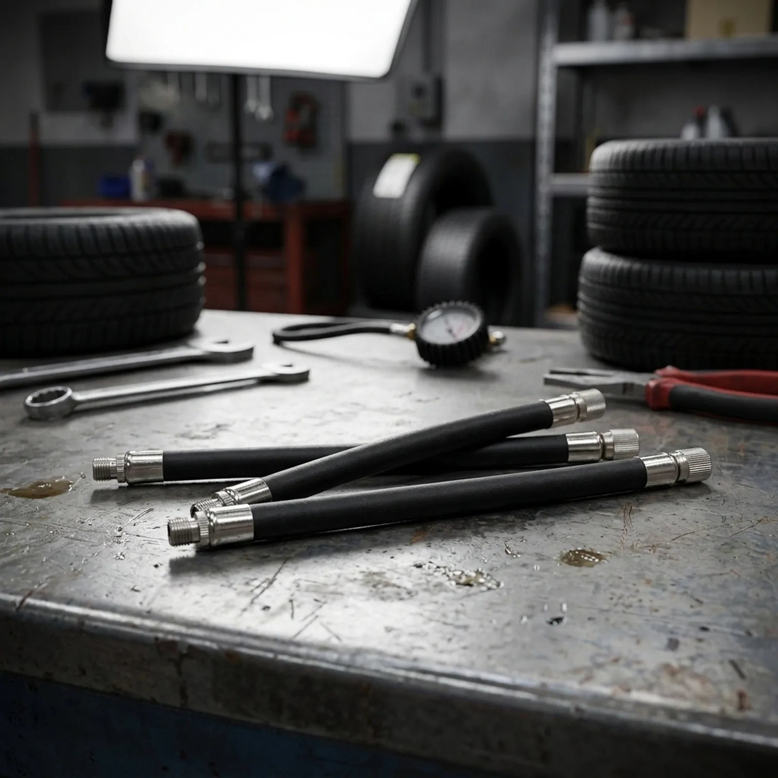 Inflating Tires Bike Accessories Compact Size Design Compatible With Standard Pumps Essential Tire Maintenance