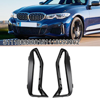 2pcs Car Front Bumper Fog Lamp Trim, Left And Right Pair, 51118093301, 51118093302 For BMW 3\\' G20 G21 M340i Anti-corrosion