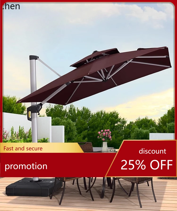 

ZML outdoor parasol courtyard outdoor balcony terrace garden outdoor umbrella
