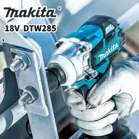 DTW285 Brushless Impact Wrench 520NM High Torque 1/2 and 1/4 inch Electric Tool 3 Types of Heads Suitable for Makita 18V Battery