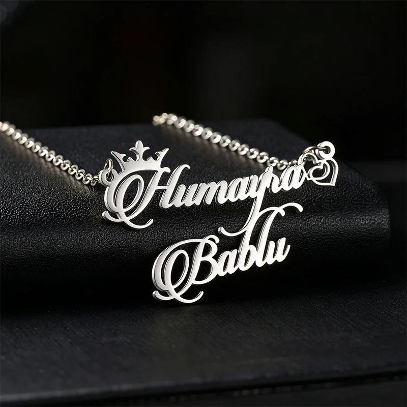 Personalized Gothic Name Choker Necklace, Custom Gift