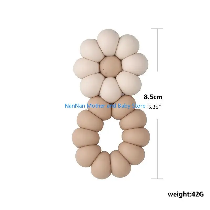 

Жевательные погремушки для кормления грудью, жевательная пустышка, игрушка для прорезывания зубов, снятие стресса, без BPA,