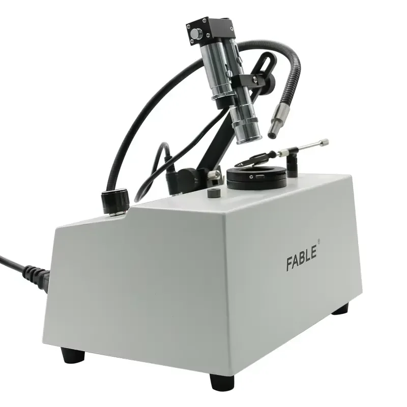 for Diamond Tester 50w Light Source Benchtop Jewelry Splitter with 400 to 700nm Digital Scale Gem and Jewelry Tools