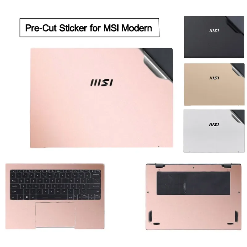 

Anti Scratch Pre-Cut Laptop Vinyl Sticker For MSI 14.6 15.6 Laptop Protective Skin Film Cover for Modern 15 14 Series B13M C13M