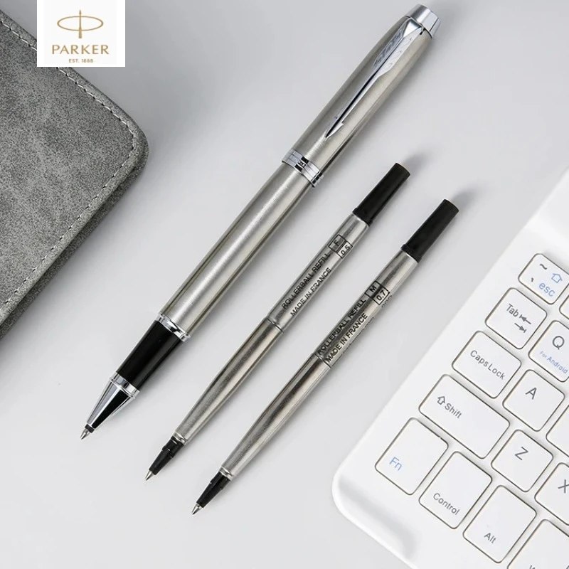 40/1 PCS PARKER 0.5/0.7mm 11cm Metal Refills Roller Ballpoint Pen Business Ball Pen Refills Office School Supplies Stationery