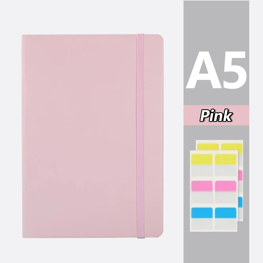 A5-Business mit PU-Notizbuch, Studenten-Notizbuch, 200 Seiten, handgefertigtes Buchbuch, handgefertigtes Buchbuch, mit Memopapier geliefert – Detail 8