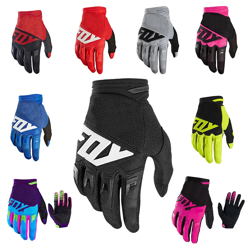 Cycling Gloves Off-road Motorcycle Gloves Mountain Bike Gloves BMX ATV UTV Guantes Soft Breathable Motocross Racing Gloves S-XXL