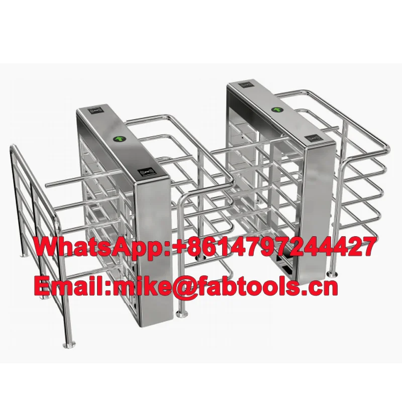 

Security door in the lobby of the office building Stainless steel revolving door Intelligent sensing passage door
