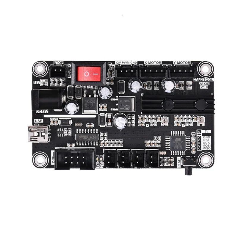 GRBL 2-Axis Control Board USB Port CNC Engraving Machine Control Board 2-Axis Control laser-Engraver Control Board