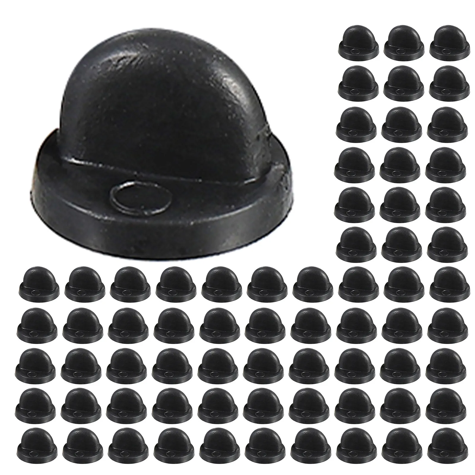 150Pcs Uniform Accessories Black Butterfly Clutch Pin Backs Precision Fit Pin Keepers Replacement for Lapels Badges Hats