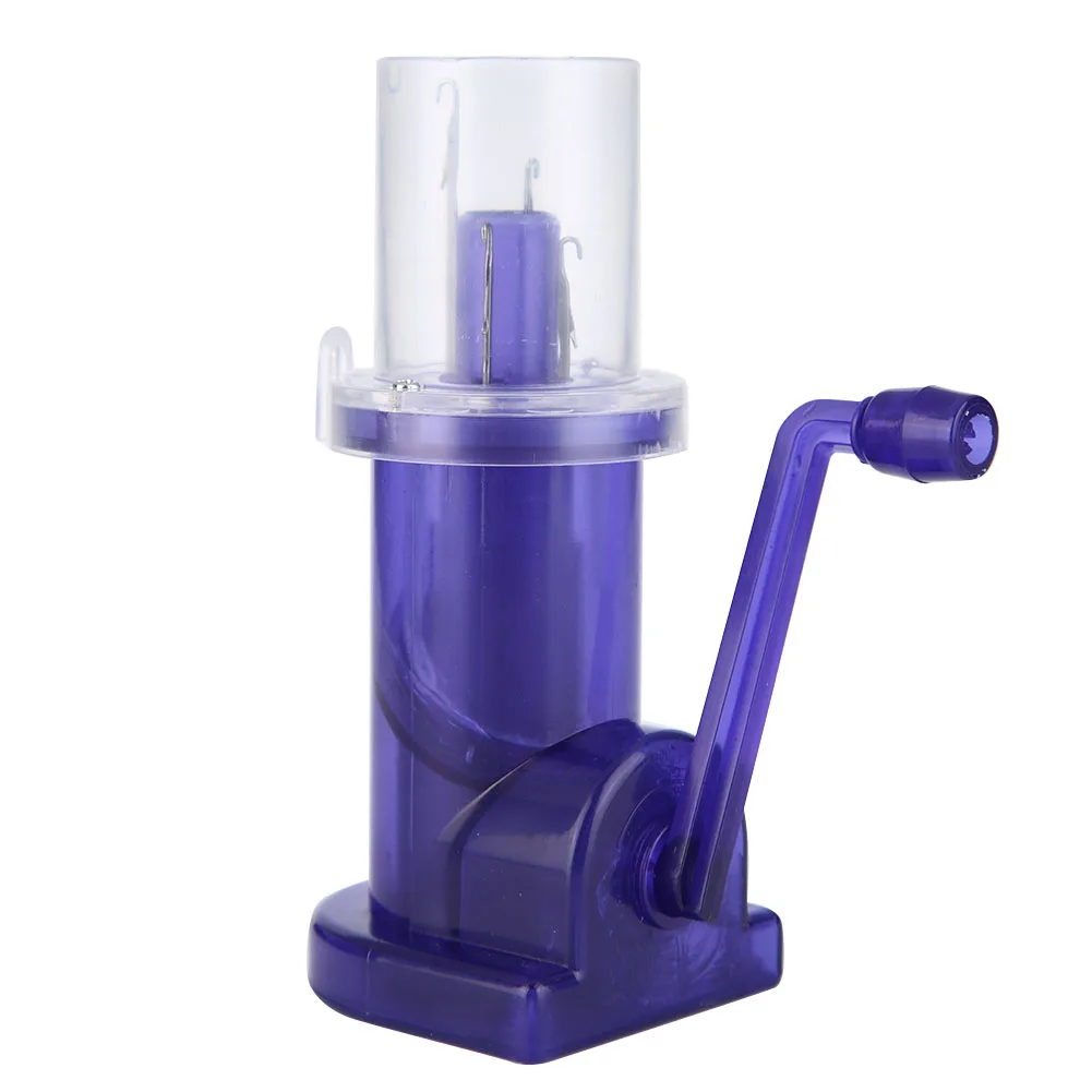 Hand-Operated Mini Sewing Knitting Mill Machine Sewing Tool Knitting Machine for DIY Bracelet Weave Spool Knitter Embellish