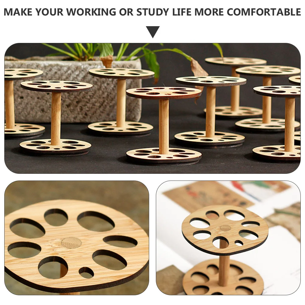 

Creative Lotus Root Pen Organizer Well Polished Desktop Pen Cup for Writing Supplies Storage Pencil Container Stationery Cup