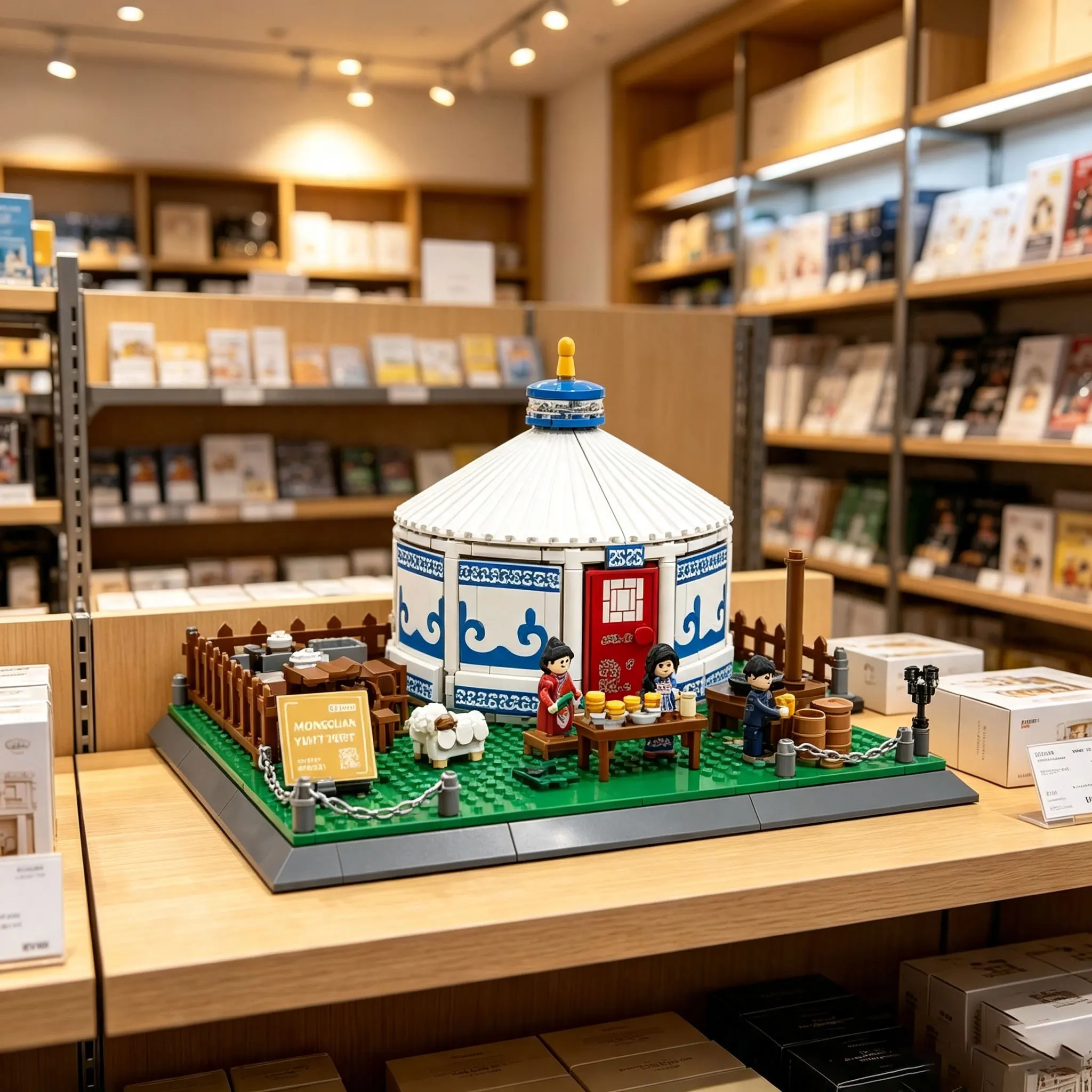Blocs de construction DIY Yurt - Kids Toys Mongolia avis et prix