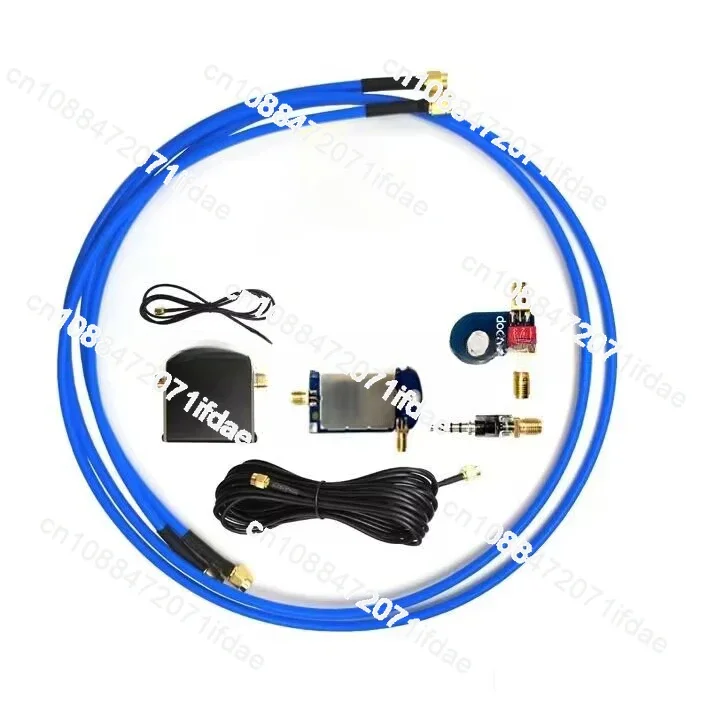 

HFDY Loop Wideband Active Small Magnetic Loop Antenna HF Short Wave AM FM VHF UHF For SDR Receiver Radio Tescun Malahiteam