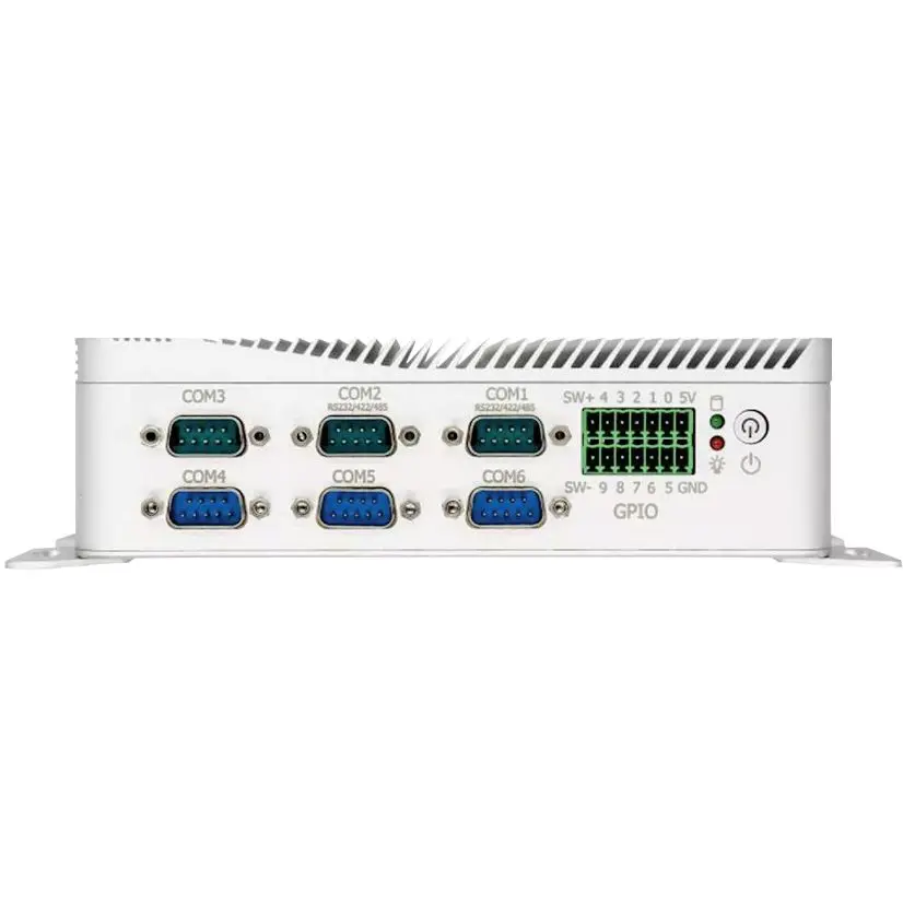 Прочный промышленный безвентиляторный мини-ПК Celeron J1900 i3 8130U 7100U 2 * Intel i225 Lans Компактный компьютер RS485 GPIO HD VGA WIFI