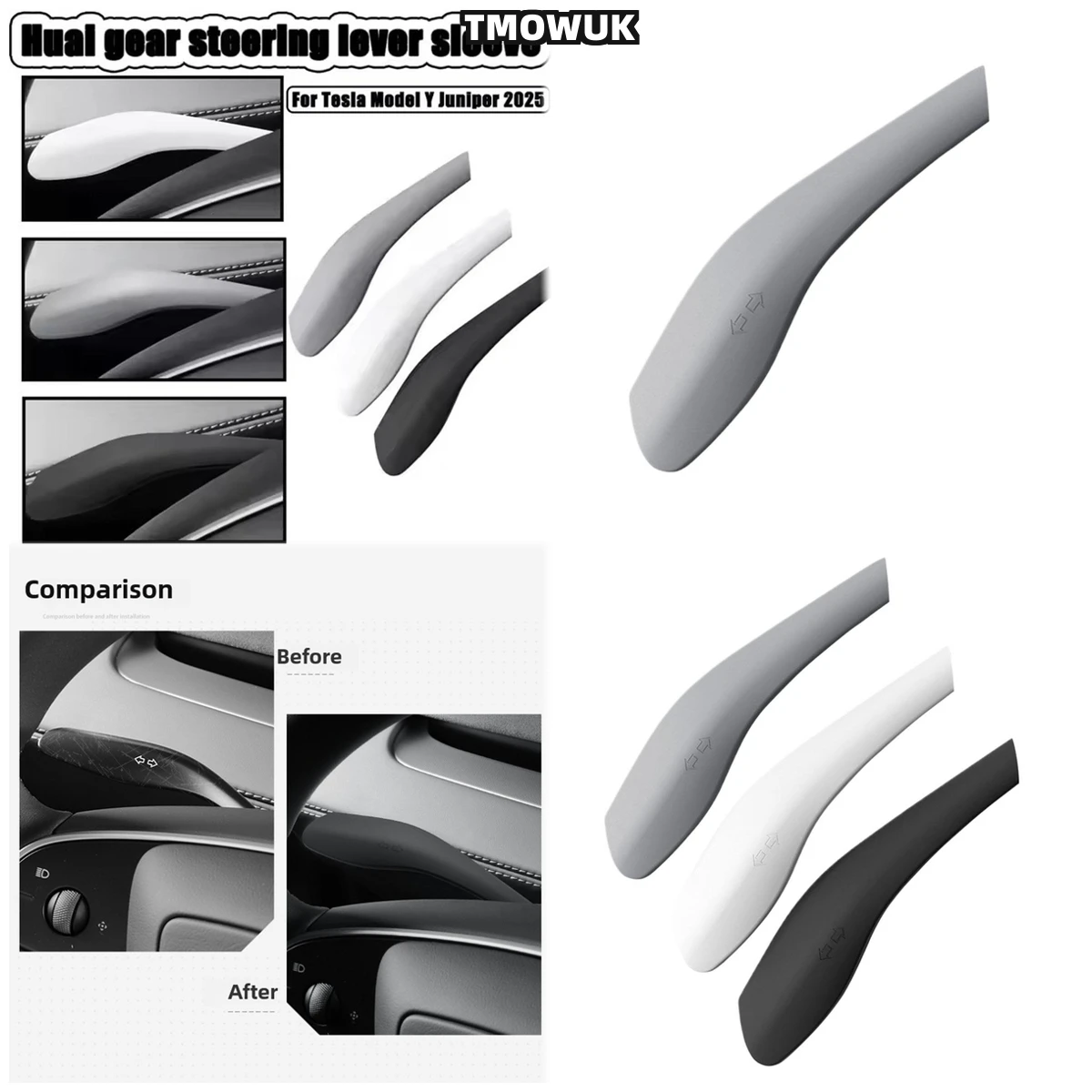 

High-Quality Gear Shift Cover For Tesla Model Y Juniper 2025