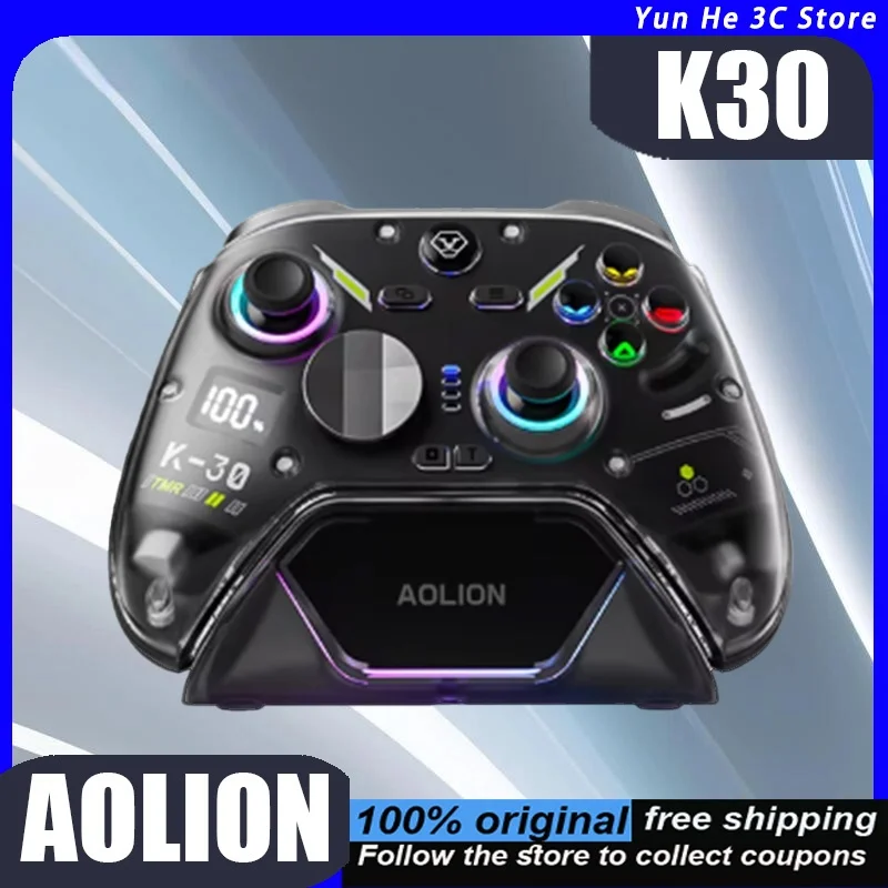 

AOLION K30 Gaming Controller Compatible with PC Steam Switch Wireless Bluetooth NS2 Mobile Xbox – Low Latency High Quality