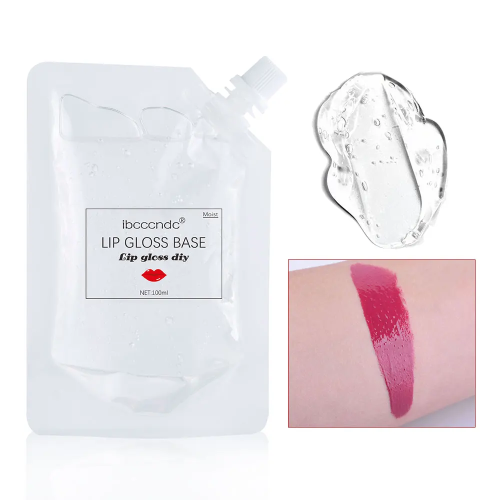 100ml Clear Transparent Lip Gloss Base Lotion Texture Moisturizing Non-stick Cup DIY Handmade Lip Glaze Lipstick Raw Material Safe Gentle Cosmetic Lip Makeup Base view 7