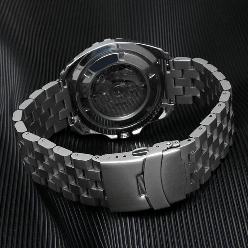 結婚披露宴用の頑丈なステンレススチールストラップ,男性用のエロティックな時計バンド,ゴーストサブ水中,20mm, 22mm