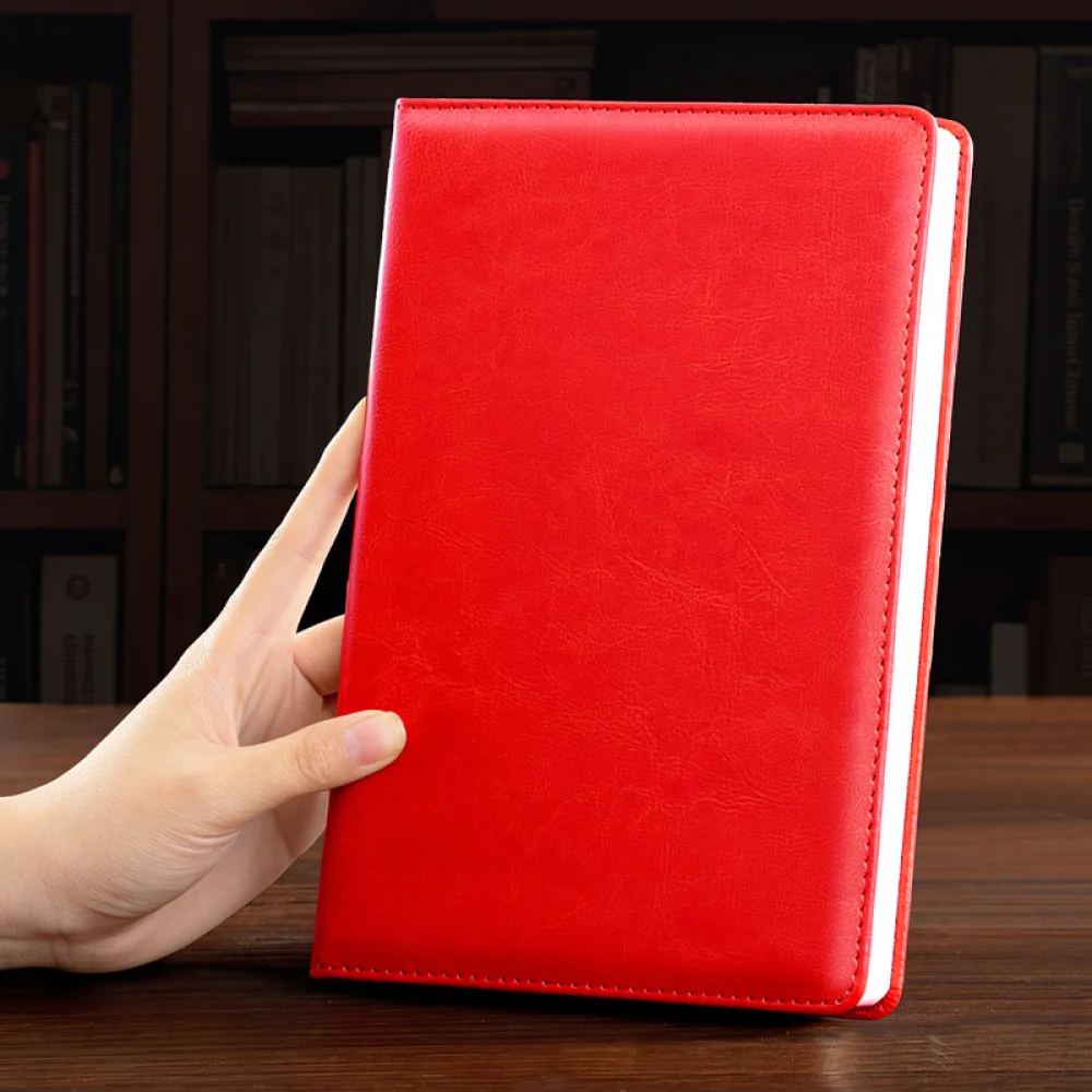 Premium PU Leather Notebook A4 A5 A6 Executive Journal Business Planner Office Stationery Diary For Daily Writing Meeting Notes